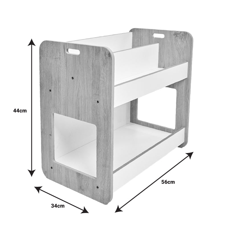 Ραφιέρα Dovere  λευκό mdf 56x34x55εκ - Pakobazaar