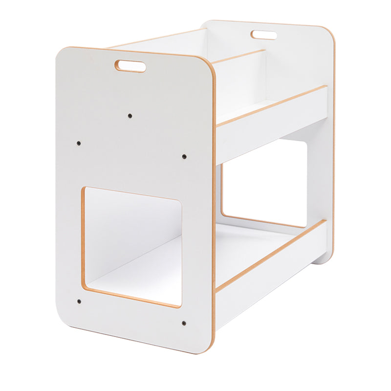 Ραφιέρα Dovere  λευκό mdf 56x34x55εκ - Pakobazaar