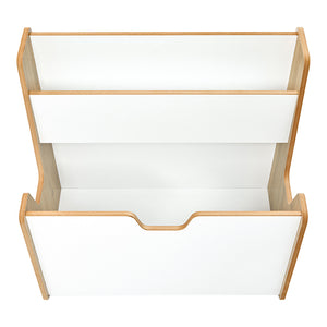 Ραφιέρα Crane  φυσικό-λευκό mdf 57x34x55εκ - Pakobazaar