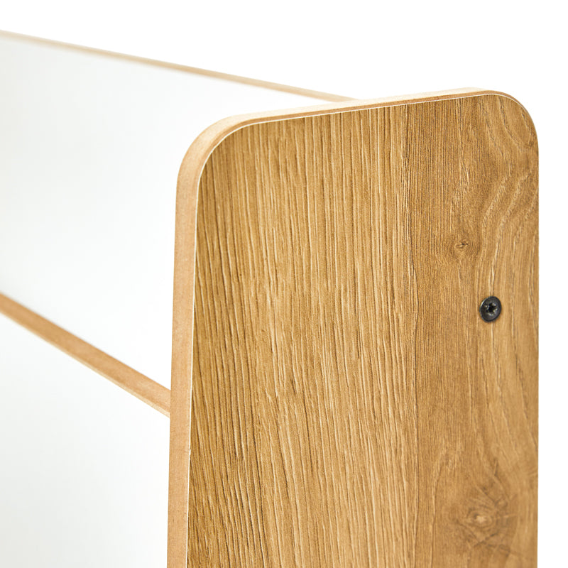 Ραφιέρα Crane  φυσικό-λευκό mdf 57x34x55εκ - Pakobazaar