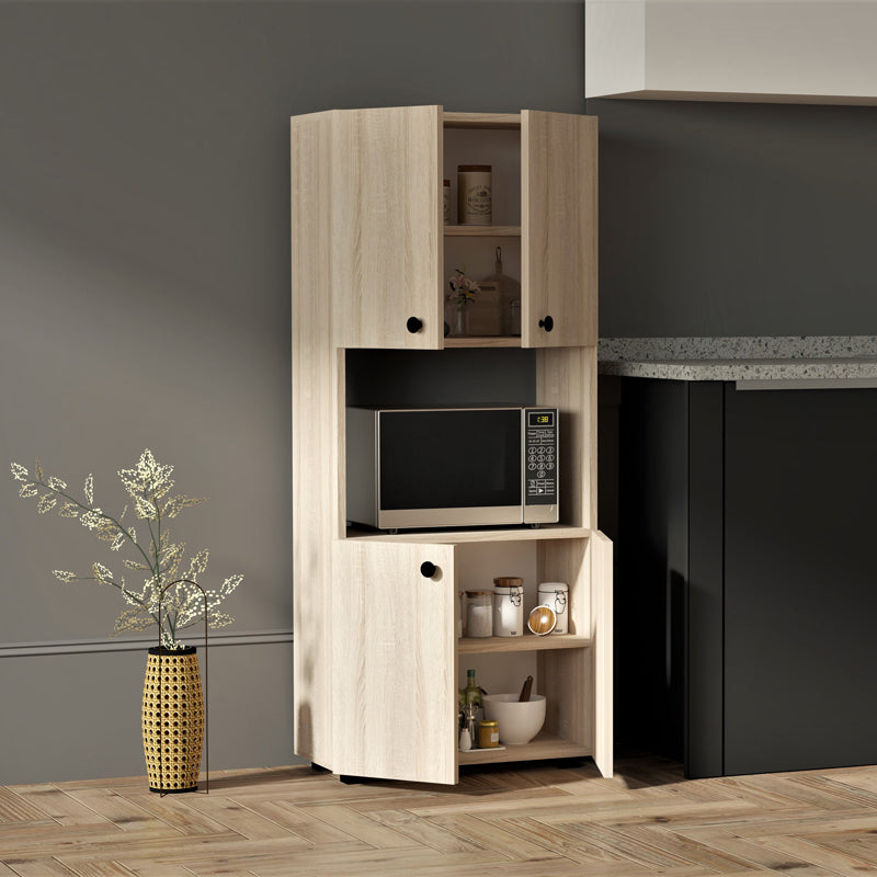 Στήλη Guzel  σε sonoma απόχρωση 60x31.4x140εκ - Pakobazaar