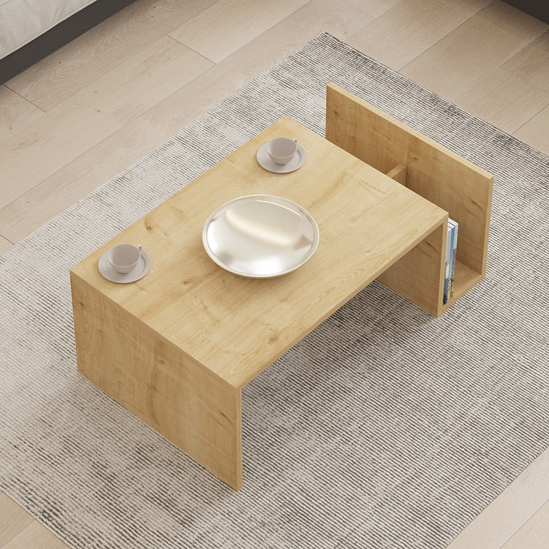 Τραπέζι σαλονιού Poko  σε oak απόχρωση 86.8x50x32,4εκ - Pakobazaar