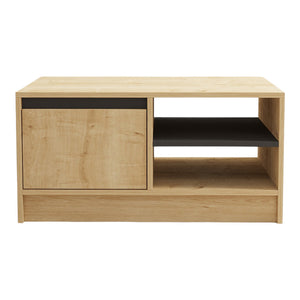 Τραπέζι σαλονιού Narli  σε oak απόχρωση 90x60x45εκ