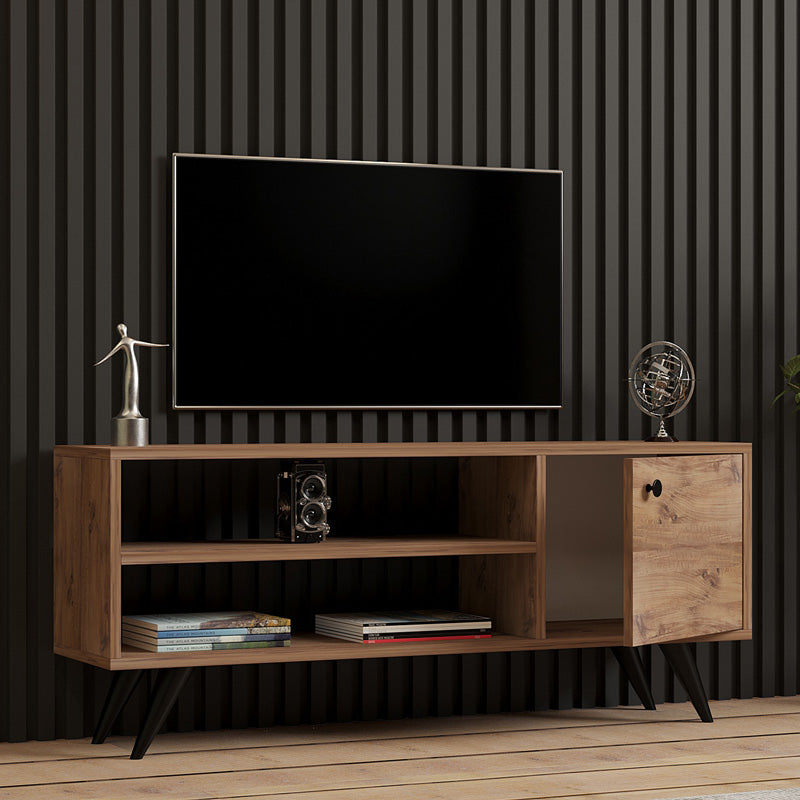 Έπιπλο τηλεόρασης Wison  σε sonoma απόχρωση 120x29x50εκ - Pakobazaar