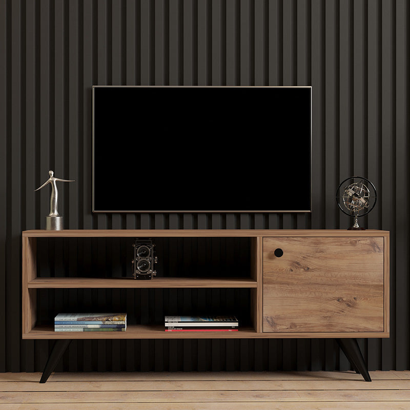 Έπιπλο τηλεόρασης Wison  σε sonoma απόχρωση 120x29x50εκ - Pakobazaar