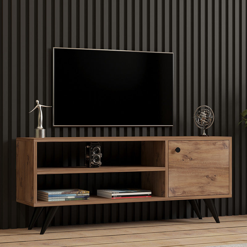 Έπιπλο τηλεόρασης Wison  σε sonoma απόχρωση 120x29x50εκ - Pakobazaar