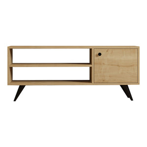 Έπιπλο τηλεόρασης Wison  σε oak απόχρωση 120x29x50εκ - Pakobazaar