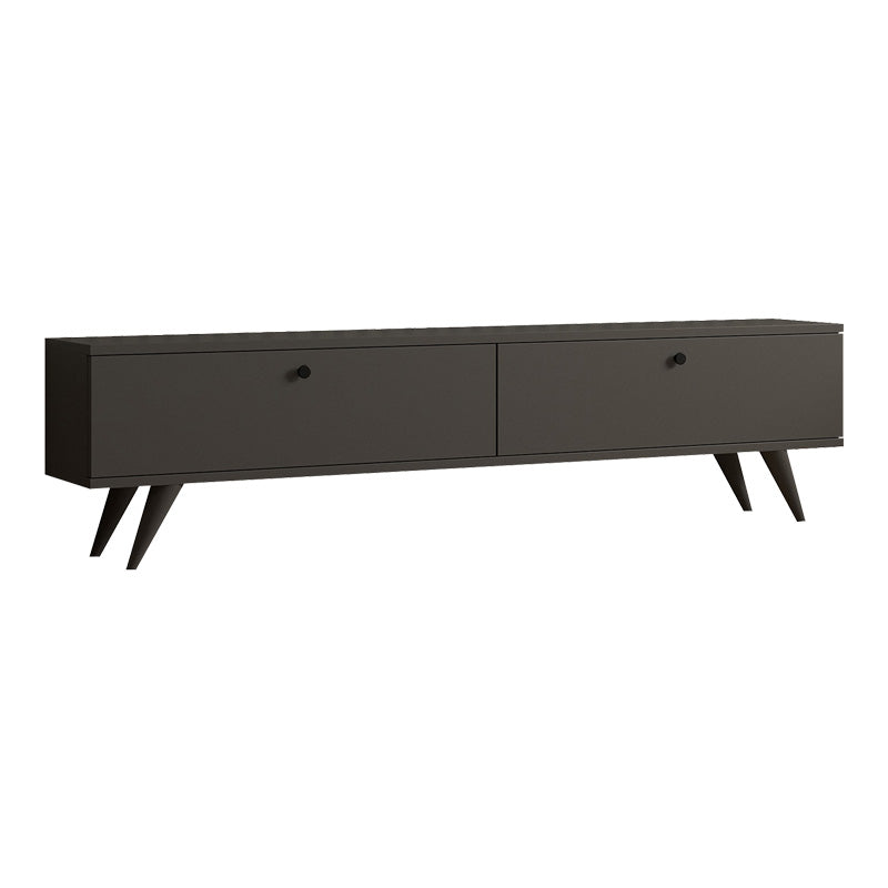 Έπιπλο τηλεόρασης Jate  σε ανθρακί απόχρωση 160x25x40εκ - Pakobazaar