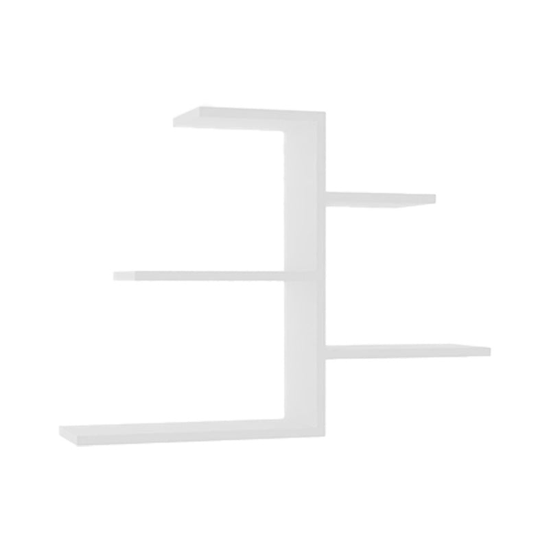 Ραφιέρα τοίχου Callum  σε λευκή απόχρωση 82.2x19,6x48εκ - Image 1