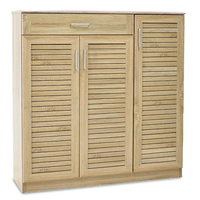 Παπουτσοθήκη-ντουλάπι SANTE  30 ζεύγων χρώμα sonoma 120x37x123εκ - Image 2