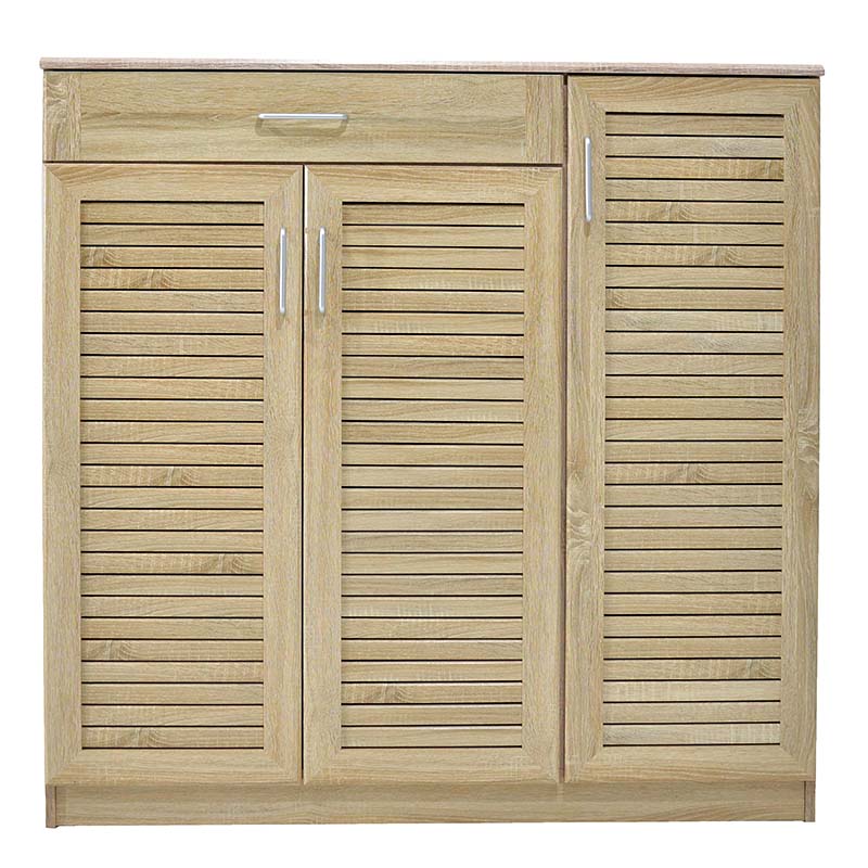 Παπουτσοθήκη-ντουλάπι SANTE  30 ζεύγων χρώμα sonoma 120x37x123εκ - Image 4