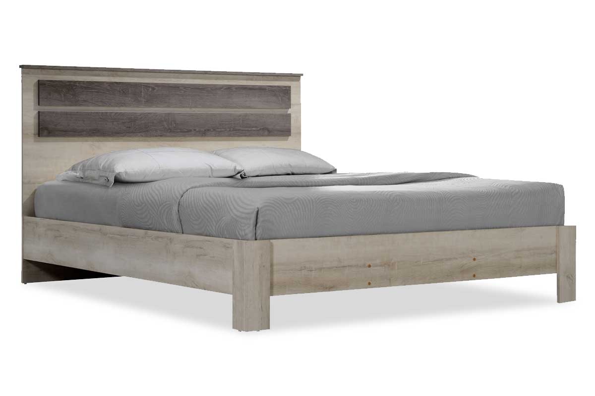 Κρεβάτι διπλό OLYMPUS  σε χρώμα castillo-toro 160x200εκ - Pakobazaar
