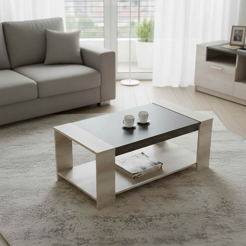 Τραπέζι σαλονιού OLYMPUS  χρώμα castillo-toro 110x51x42,5εκ - Pakobazaar