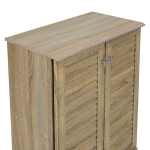 Παπουτσοθήκη-ντουλάπι SANTO  10 ζεύγων χρώμα sonoma 60x34,5x91,5εκ - Image 7
