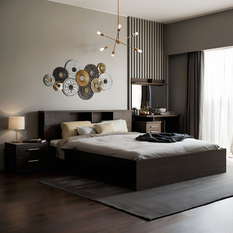 Κρεβάτι OLYMPUS  χρώμα wenge 160x200εκ - Pakobazaar