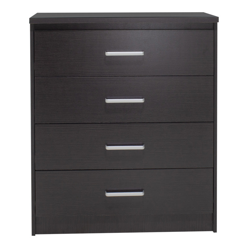 Συρταριέρα OLYMPUS  με 4 συρτάρια χρώμα wenge 80x40x95εκ - Pakobazaar