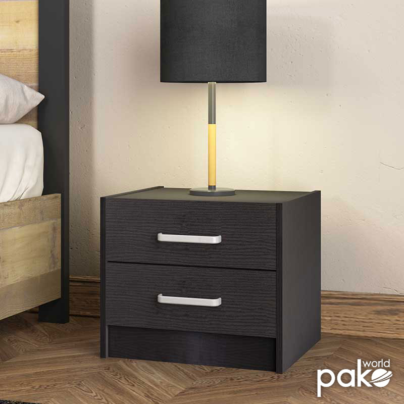 Κομοδίνο OLYMPUS  χρώμα wenge 47,5x40,5x40,5εκ. - Image 2