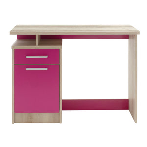 Γραφείο εργασίας Looney  χρώμα castillo-ροζ 100x55x75εκ - Pakobazaar