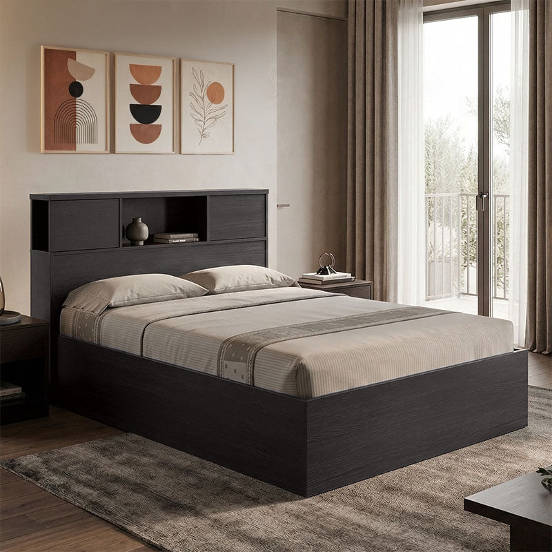 Κρεβάτι OLYMPUS  σε χρώμα wenge 120x200εκ - Pakobazaar