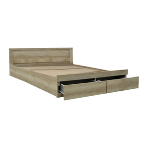 Κρεβάτι Olympus  με συρτάρι castillo-oak 140x200εκ - Image 4