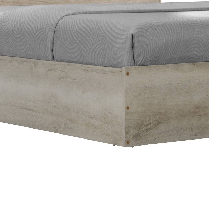 Κρεβάτι OLYMPUS  σε χρώμα castillo oak 140x200εκ - Image 4