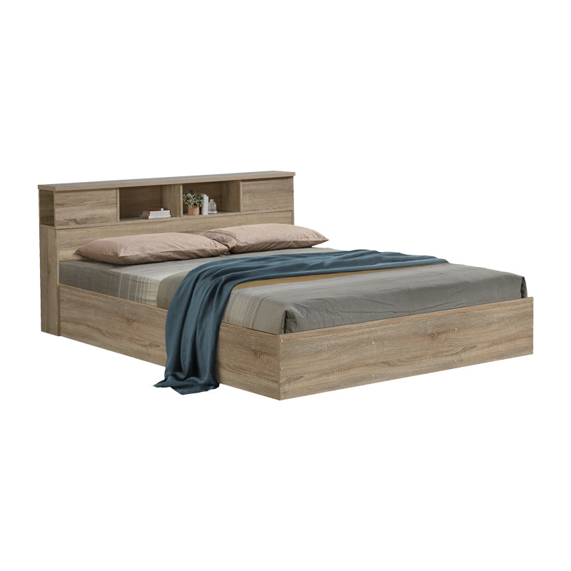 Κρεβάτι OLYMPUS  σε sonoma απόχρωση 140x200εκ - Pakobazaar
