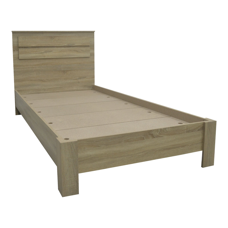 Κρεβάτι OLYMPUS  σε sonoma απόχρωση 100x200εκ - Pakobazaar