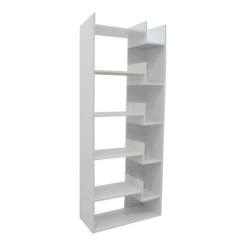 Βιβλιοθήκη Naya  σε λευκή απόχρωση 72x30x182.5εκ - Pakobazaar
