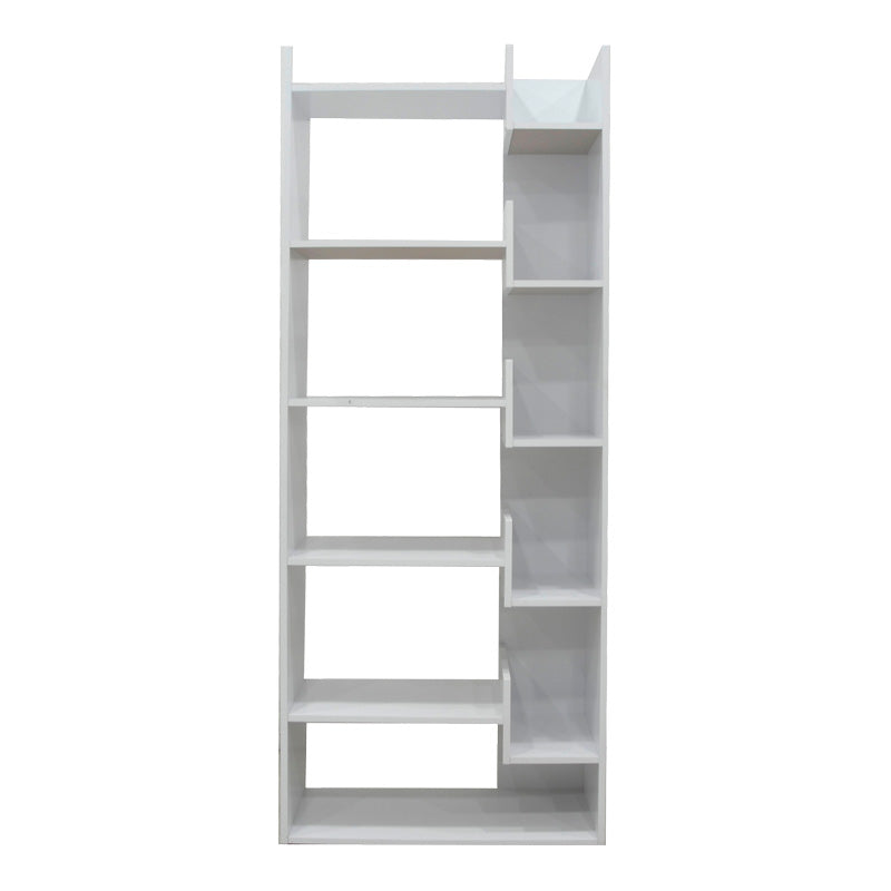 Βιβλιοθήκη Naya  σε λευκή απόχρωση 72x30x182.5εκ - Pakobazaar