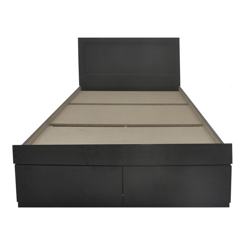 Κρεβάτι Olympus  με συρτάρι σε wenge απόχρωση 140x200εκ - Pakobazaar