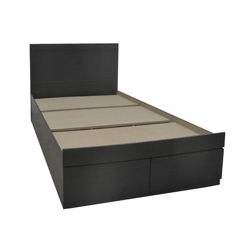 Κρεβάτι Olympus  με συρτάρι σε wenge απόχρωση 100x200εκ - Pakobazaar