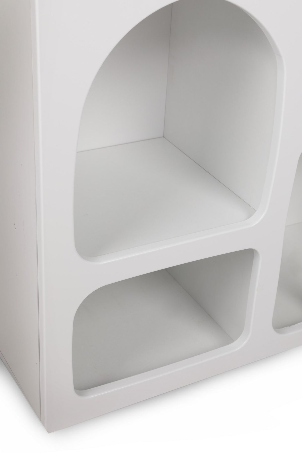 Κονσόλα Ostria Λευκό 120x37x74 εκ. Μελαμίνης