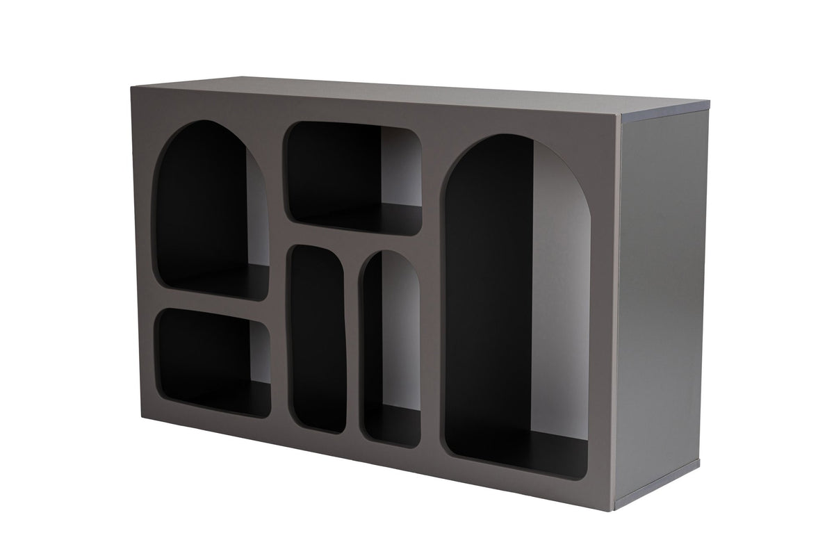 Κονσόλα Ostria Ανθρακί 120x37x74 εκ. Μελαμίνης