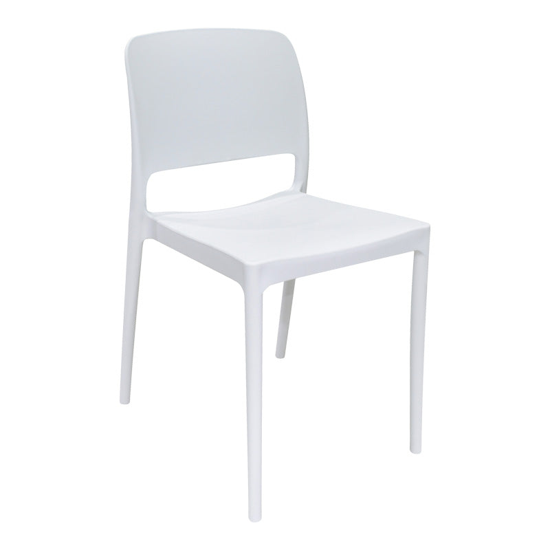 Καρέκλα Fenxy  pp σε λευκή απόχρωση 38x42x77εκ - Pakobazaar