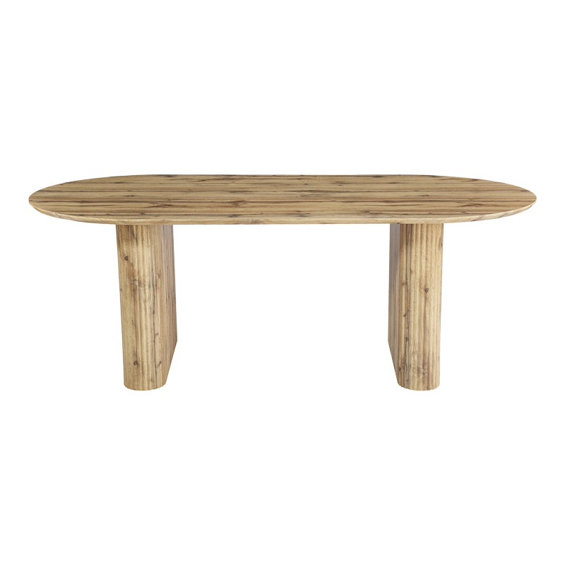 Τραπέζι Nembou  mdf σε oak απόχρωση 210x100x76εκ - Pakobazaar