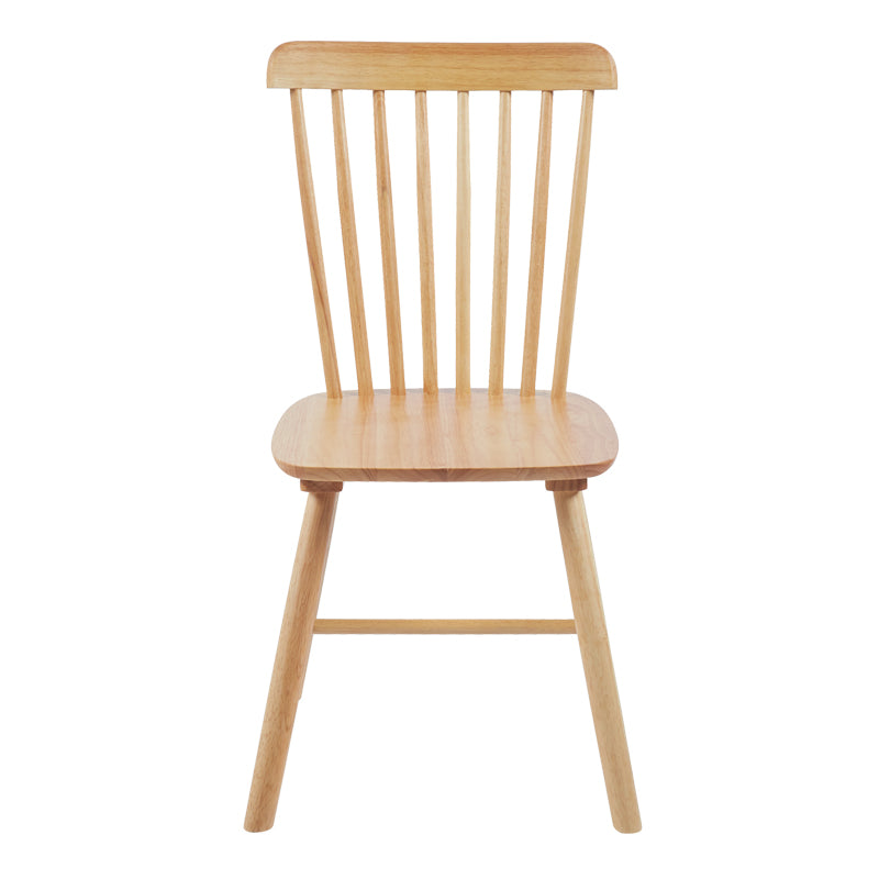 Καρέκλα Melia  rubberwood σε φυσική απόχρωση 45x51x87εκ - Pakobazaar