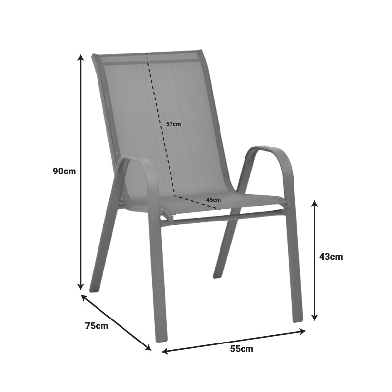 Τραπεζαρία Calan-Watson  σετ 3τεμ μέταλλο σαμπανιζέ-γυαλί Φ60x70εκ - Image 9