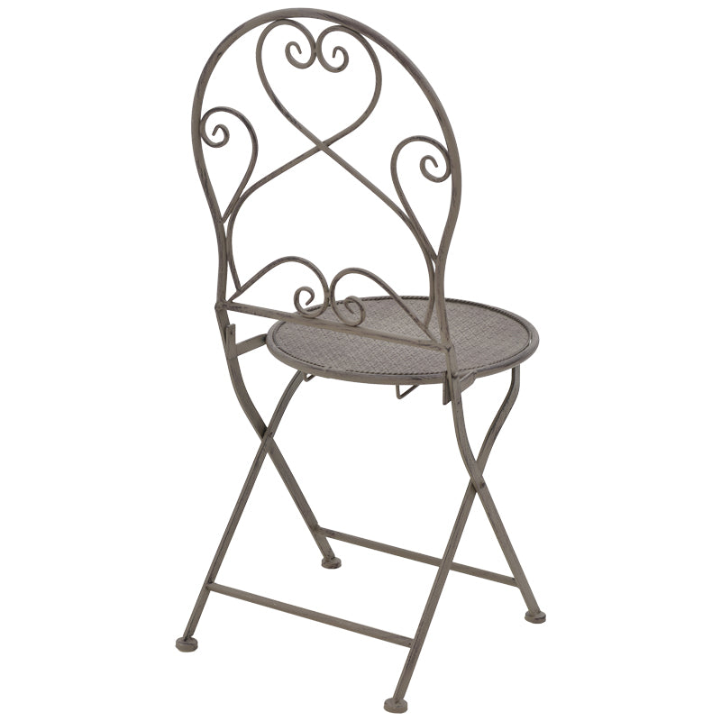 Τραπεζαρία Walen  σετ 3τεμ μέταλλο σε μπρονζέ απόχρωση - Image 7