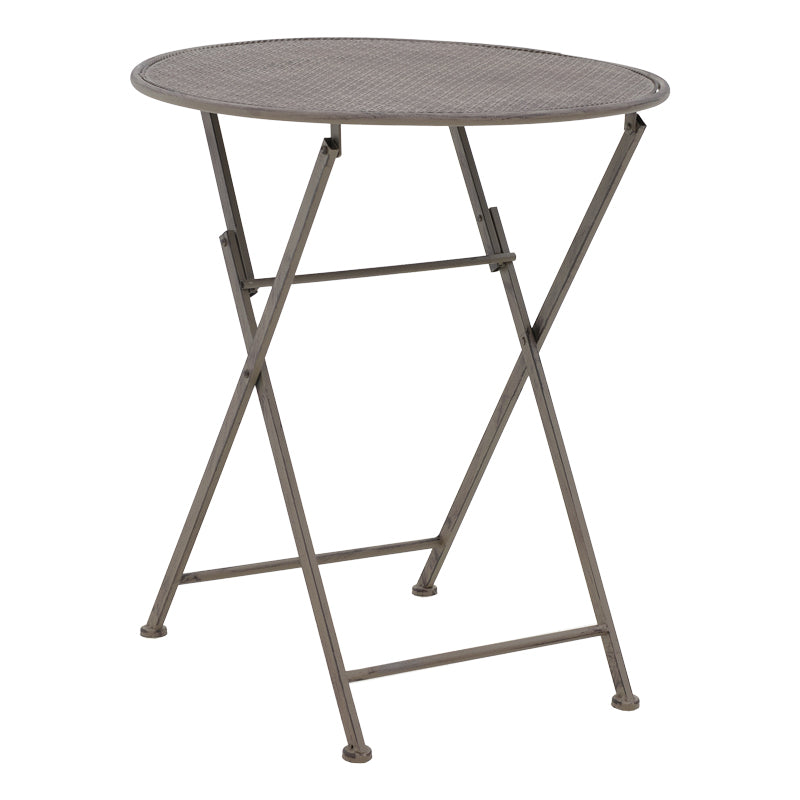 Τραπεζαρία Walen  σετ 3τεμ μέταλλο σε μπρονζέ απόχρωση - Image 10