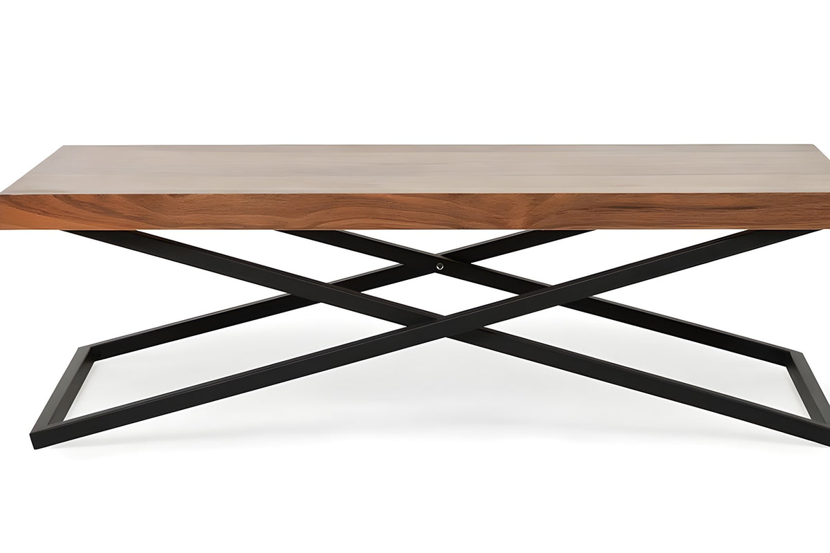 Τραπεζάκι Σαλονιού Ydra Καρυδί 120x60x42 εκ. MDF