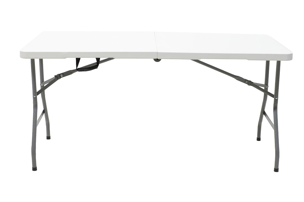 Τραπέζι catering Rodeo  πτυσσόμενο-βαλίτσα λευκό 152x70x74εκ - Image 5