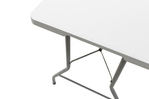 Τραπέζι catering Rodeo  πτυσσόμενο-βαλίτσα λευκό 152x70x74εκ - Image 7