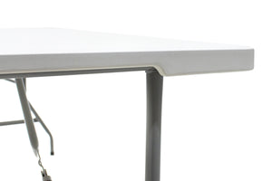 Τραπέζι catering Rodeo  πτυσσόμενο-βαλίτσα λευκό 152x70x74εκ - Image 8
