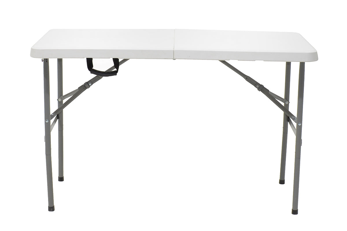 Τραπέζι catering Rodeo  πτυσσόμενο-βαλίτσα λευκό 122x60x74εκ - Pakobazaar