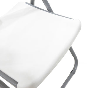 Καρέκλα catering-συνεδρίου πτυσσόμενη Edison  χρώμα λευκό - Pakobazaar