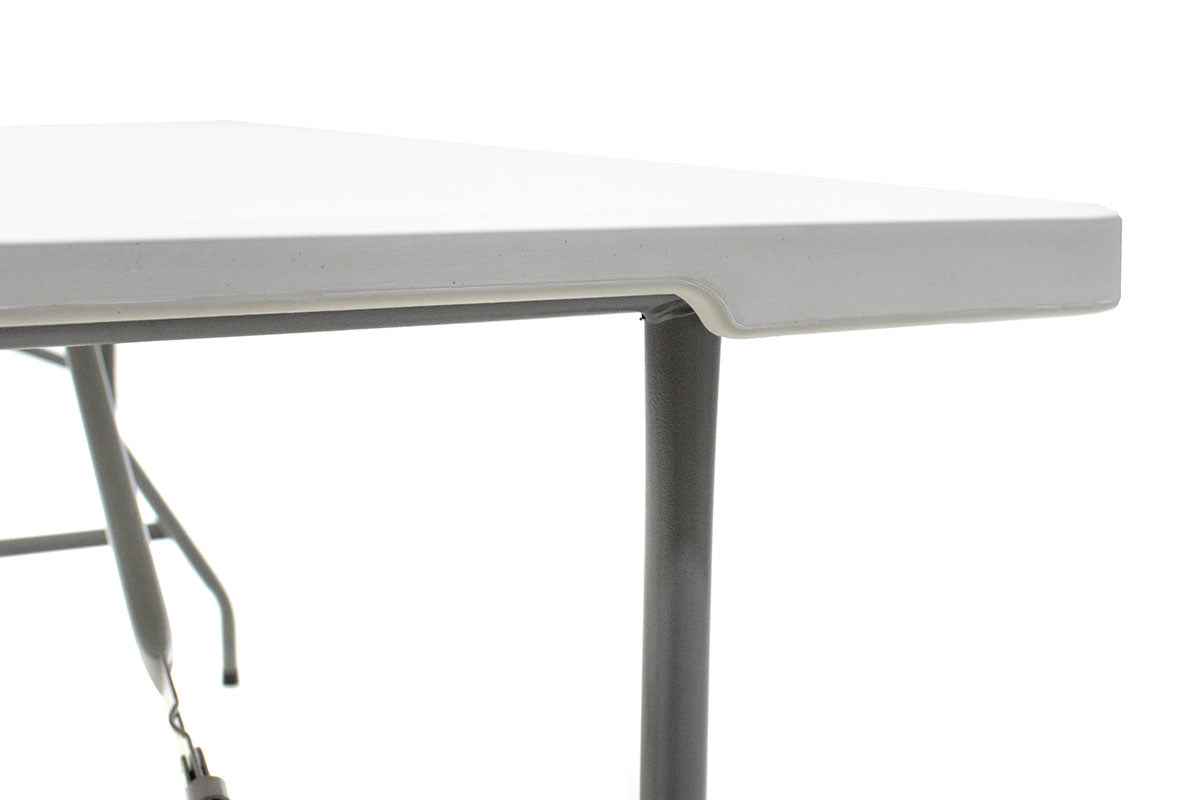 Τραπέζι catering Rodeo  πτυσσόμενο-βαλίτσα λευκό 183x76x74εκ - Pakobazaar