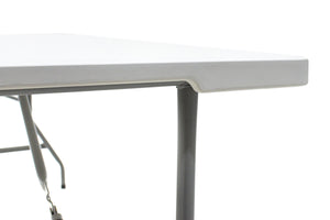Τραπέζι catering Rodeo  πτυσσόμενο-βαλίτσα λευκό 183x76x74εκ - Pakobazaar