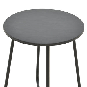 Τραπέζι Bramwell  μέταλλο ανθρακί Φ40x50εκ - Pakobazaar