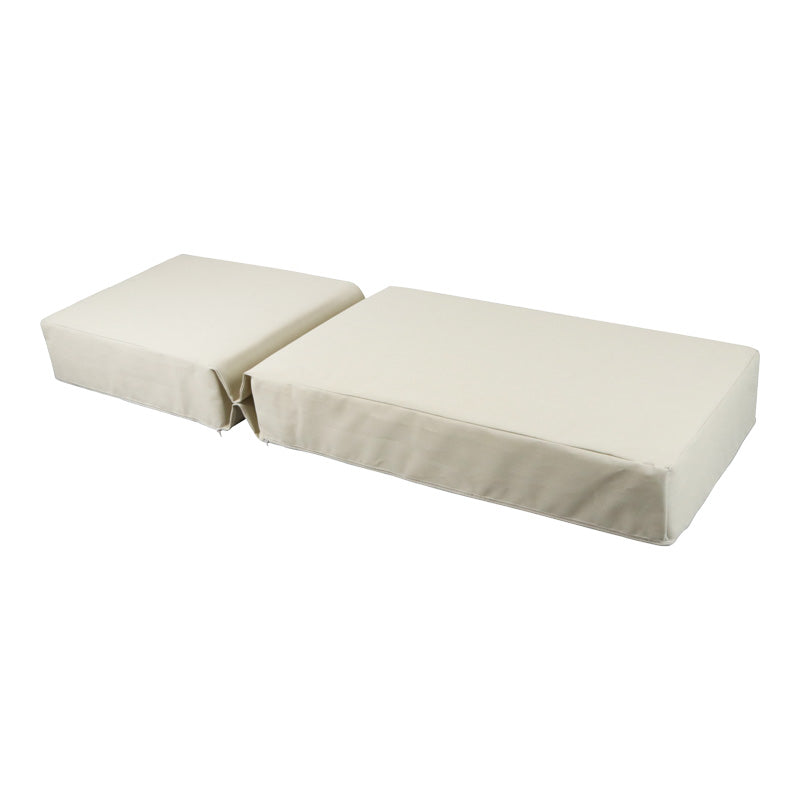Μαξιλάρι Vertian  textilene σε μπεζ απόχρωση 58x190x20εκ - Pakobazaar