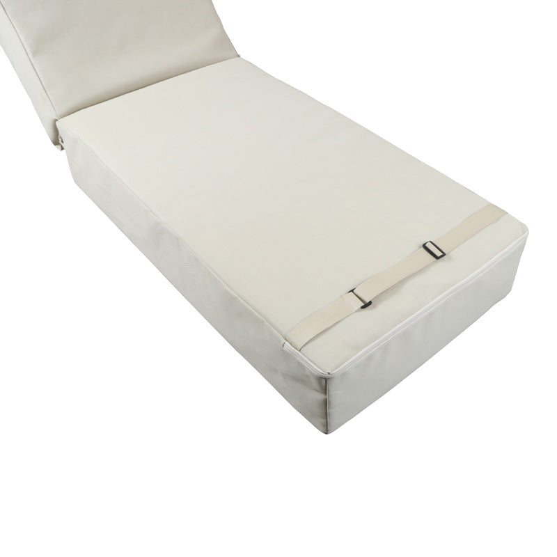 Μαξιλάρι Vertian  textilene σε μπεζ απόχρωση 58x190x20εκ - Pakobazaar